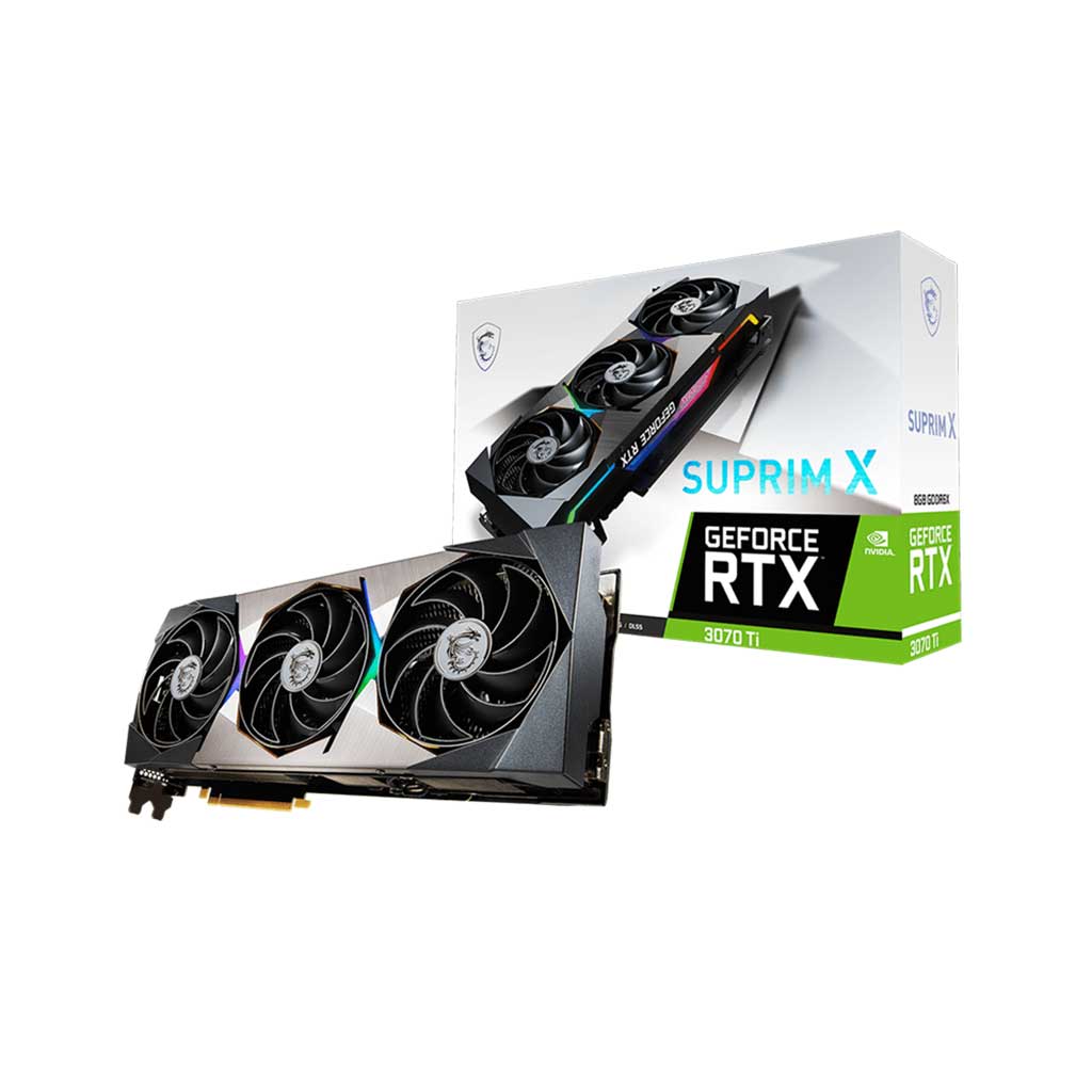 کارت گرافیک ام اس آی مدل GeForce RTX 3070 Ti SUPRIM X 8G