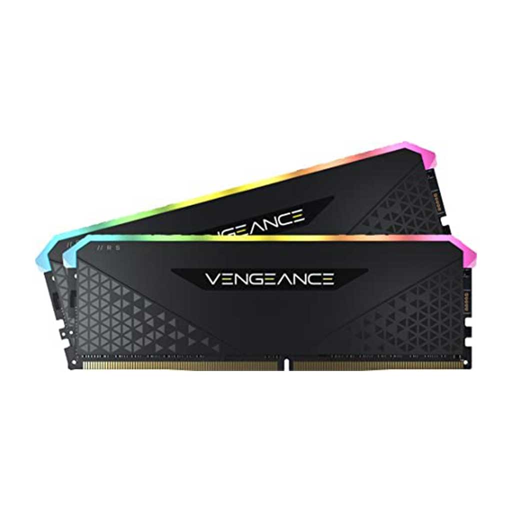 رم دو کاناله کرسیر مدل Corsair VENGEANCE RGB RS 16GB 3600MHz CL18 DDR4