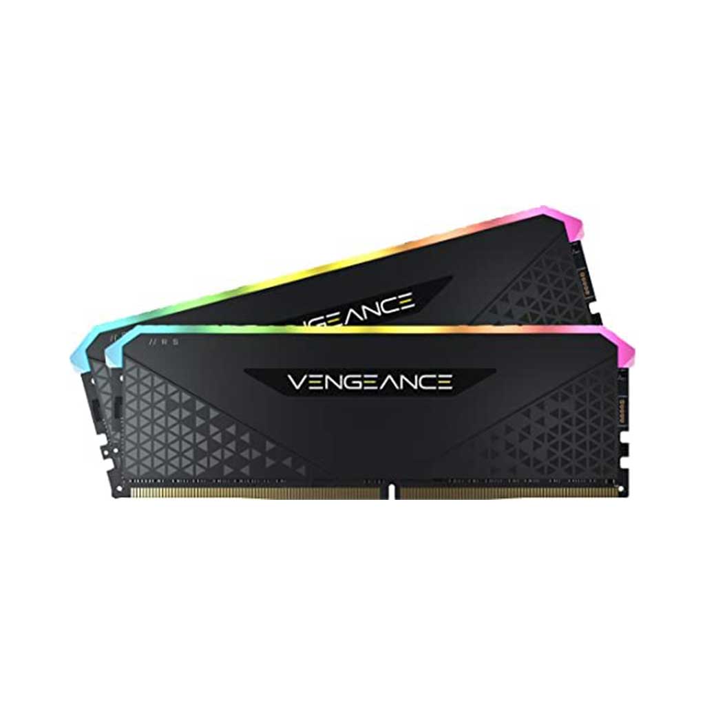 رم دو کاناله کرسیر مدل  VENGEANCE RGB RS 16GB 3200MHz CL16 DDR4