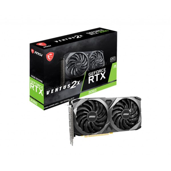 کارت گرافیک ام اس آی مدل MSI RTX 3060 VENTUS 2X 12GB OC