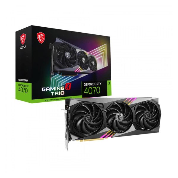 کارت گرافیک ام اس آی مدل MSI RTX 4070 GAMING X TRIO 12GB