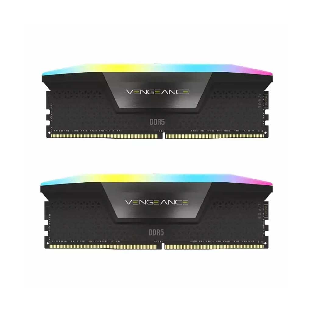 رم دو کاناله کورسیر مدل VENGEANCE RGB 32GB فرکانس 6800MHz