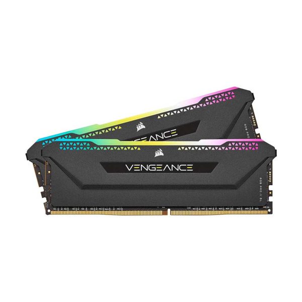 رم دو کاناله کرسیر مدل ENGEANCE RGB PRO SL Black DDR4 16GB 3600MHz CL18