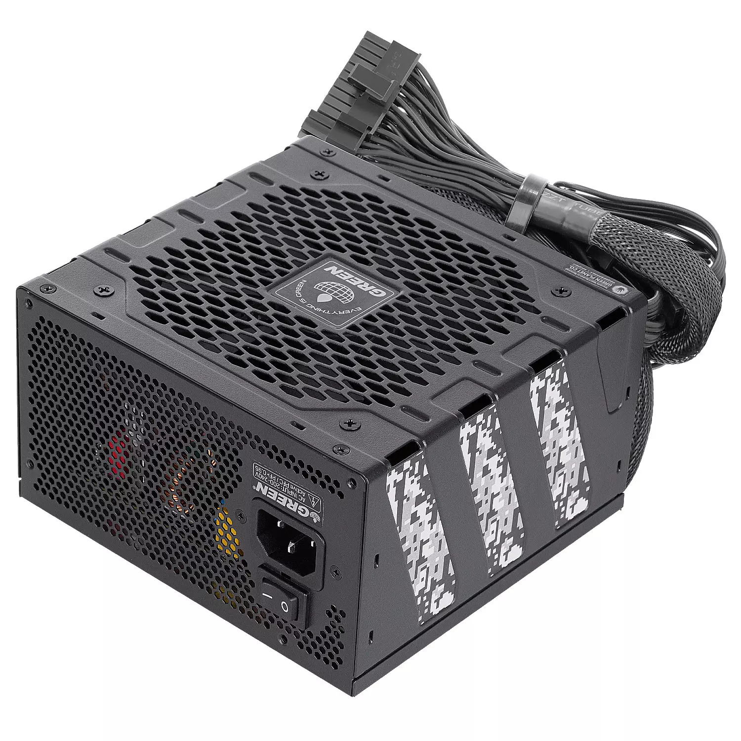 منبع تغذیه(پاور) گرین مدل GREEN GP600A-GED V3.1